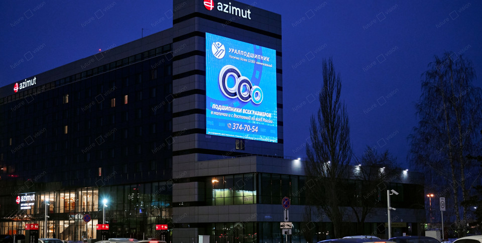 Медиафасад для аэропорт отеля