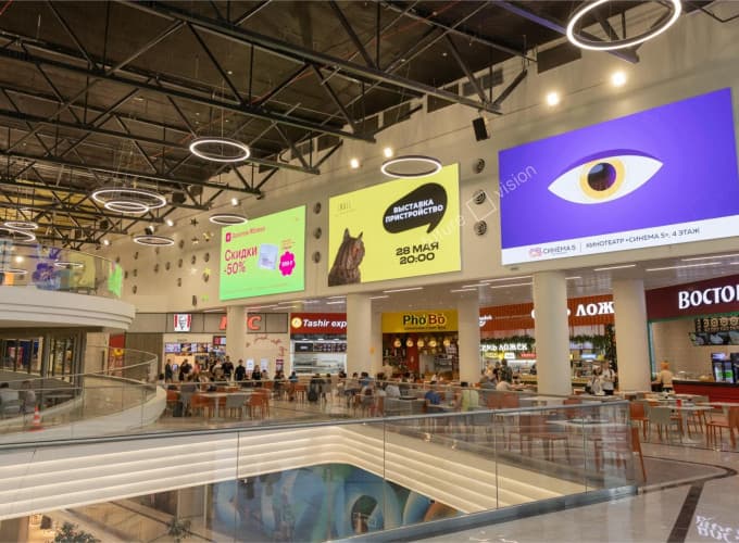 Светодиодные экраны для ТЦ