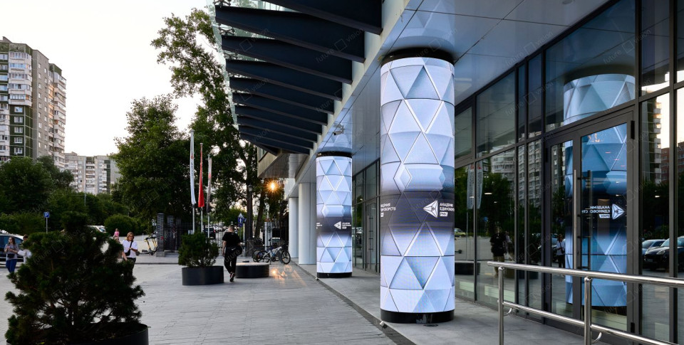 Уличная LED колонна