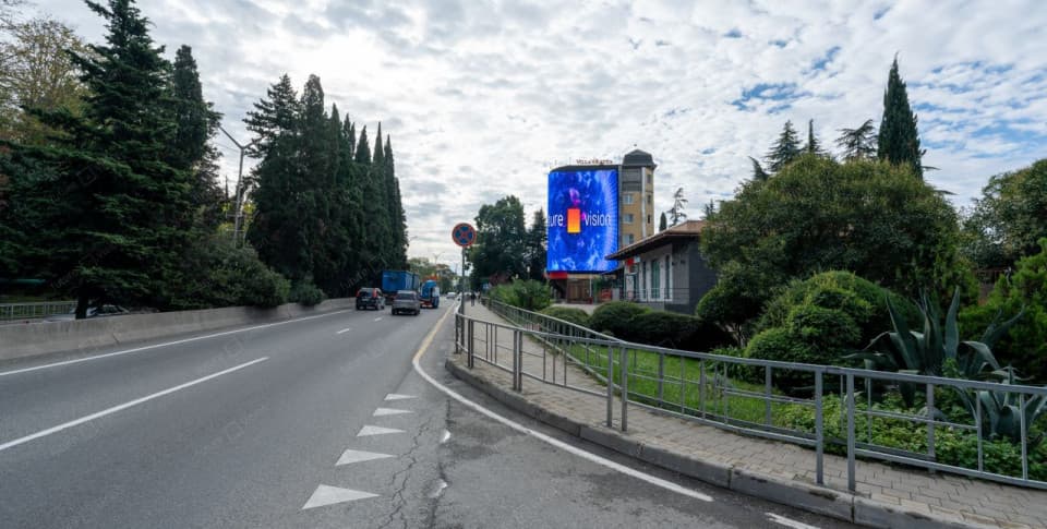 Рекламный медиафасад для гостиниц и отелей